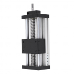 Linijinė slankiojimo pakopa 100 mm eiga 10 mm rezervuota apsauga Dvi a&scaron;ys Rankinis linijinis bėgis Slankiojamasis stalas