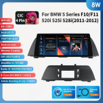 Ossuret Android automobilio multimedijos grotuvas BMW F10 F11 520i 525i 528i CIC NBT 2011 - 2017 Automobilio radijas Multimedia grotuvas GPS grotuvas 1920*720 I&scaron;manusis ekranas RDS 8W 8G 128G,AI