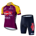 2025 Dviračių mar&scaron;kinėliai Alpecin Komandos Vasaros Dviračių mar&scaron;kinėlių rinkinys Kvėpuojantys Lenktyniniai Sportiniai Mtb Dviračių mar&scaron;kinėliai Vyri&scaron;ki Dviračių drabužiai XL