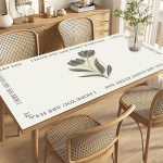 Ins stiliaus antikvarinis auk&scaron;tos klasės PVC vandeniui atsparus stalo kilimėlis: Vienkartinė, Aliejui atspari, &Scaron;ilumą izoliuojanti prabanga kavos staliukams 90x140 cm