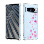 &bdquo;Google Pixel 8&ldquo; skaidrus, kritimą stabdantis TPU dėklas su mielais kačių ir &scaron;unų ra&scaron;tais Google Pixel 6