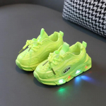 Zapatos Ni&ntilde;a 2024 Nauji LED vaikų treniruokliai 1&ndash;8 metų berniukams mergaičių teniso bateliai, skirti mažiems vaikams &Scaron;vytintys vaiki&scaron;ki sportbačiai, vaiki&scaron;ki batai 21-insole13.3cm