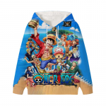 One Piece Luffy Ie&scaron;komas Vaikų Džemperiai Rudens Žiemos Vaikų Aksominis Puloveris Kasdieniai Drabužiai Vaikas Mergaitė Berniukas Animaciniai Kawaii Vir&scaron;utiniai Drabužiai Džemperiai 160
