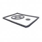 T8F Priekinės Galinės Žvaigždutės Grandinės Rinkinys 35mm 54T Žvaigždutė 15T 10mm H Skylės Žvaigždutė 120 Grandies Narelių skirtas