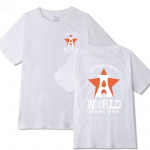 2023 ASTROWORLD Vasaros &scaron;aunūs mar&scaron;kinėliai Cactus Jack Houston Print mar&scaron;kinėliai Unisex Moteri&scaron;ki medvilniniai La Fame Swag trumpomis rankovėmis mar&scaron;kinėliai 2XL