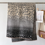 Naujas leopardo ra&scaron;to &scaron;alikas, plonas, kvėpuojantis &scaron;alis, žieminis vėjui atsparus dvipusis kelioninis &scaron;alikas moterims, &scaron;ilta mantilija, e&scaron;arpas, &scaron;alikai 66X186cm