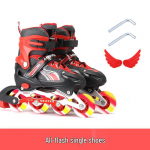 Reguliuojamas riedučių rinkinys pradedantiesiems vaikams Medium (33-37 adjustable)