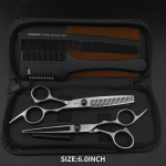 VP Professional kirpėjų žirklių rinkinys 5.5 6.0 kirpėjams, plaukų kirpimo, grožio žirklių rinkinys, plaukų kirpimo, retinimo, salono įrankiai