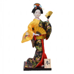 30 cm Rankų darbo Japoni&scaron;ka Gei&scaron;os Kimono Lėlė Figūrėlė, demonstruojanti tradicinę kultūrą, ideali namų dekorui, kolekcionieriams 60