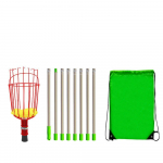 Darbo jėgą taupantis vaisių rinkiklio kotas, auk&scaron;talypis vaisių gaudyklė, vaisių rinkiklis, vaisių skynimo įrankis 3.2m