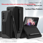 Kortelių lizdas atverčiamas piniginė odinis Fold5 Fold6 Fold7 dėklas Samsung Galaxy Z Fold 7 6 5 4 3 su nuimamu S Pen lizdo laikiklio dangteliu For Galaxy Z Fold 7