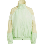 Adidas Stella McCartney SS25 Sportinio Gyvenimo Būdo Serija Sportinis Džemperis Su Standžia Apykakle Patvarus Madingas Universalus Striukė Moteri&scaron;ka Striukė JI5061 S white