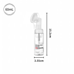 1 vnt. 30/60/100/150 ml tu&scaron;čio putų putojimo pompos buteliuko su silikoniniu &scaron;epetėlio galvutės preso tipo veido valymo putų buteliukais 30ml