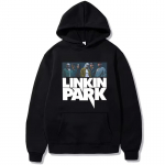 Linkin Park turo grafinis gobtuvas Pavasario ir rudens mada vyri&scaron;kas džemperis Laisvalaikio mados laisvas gobtuvas S
