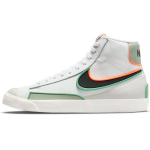 Nike Blazer Mid 77 Infinite White Roma Green Unisex sportbačiai Black Jade-Smoke DA7233-104 42.5