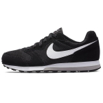 Nike MD Runner 2 GS Juodi Balti Vaikų Sportbačiai Vilkolapis Pilki 807316-001 36