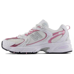 New Balance 530 Pink Sugar Vyri&scaron;ki sportbačiai Balti Metaliniai-Rožiniai MR530PK 37.5
