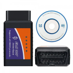 1 vnt. Bluetooth OBD2 skeneris V2.1 &ndash; Belaidis automobilio diagnostikos įrankis (Suderinamas su Android, Windows & iOS) juoda