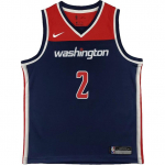 Nike X NBA Bendradarbiavimo mar&scaron;kinėliai Washington Wizards Swingman Fan Edition Madingi Mink&scaron;ti Patogūs Paprasti Krep&scaron;inio Vaikų mar&scaron;kinėliai 9Z2B7BZ3P-WALL L