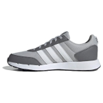 Adidas Run 50s Patogus audinys Patvarūs Kvėpuojantys Žemi Bėgimo Bateliai Unisex Sportbačiai Pilki IG6553 36