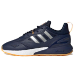Adidas Originals ZX 2K Boost 2.0 Patogūs kasdieniai bėgimo bateliai Vyri&scaron;ki sportbačiai Mėlyni GW8240 36