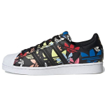 Adidas Originals Superstar Sintetinės Odos Žemakulniai Sportbačiai Unisex Sportbačiai Juodi Daugiaspalviai H00182 36