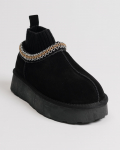 Ugg batai su kojine Suny Liana 24500 36 juodi zom&scaron;a vilna 39 juoda