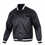 Nike DNA Therma-Fit Lauko Atsitiktinis Sportinis Viengubas Užsegimas Beisbolo Striukė Vyri&scaron;kos striukės Juoda FZ0663010 S