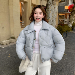 Rudens Žiemos Pa&scaron;iltinta &Scaron;ilta Parka Moterims Kasdieni&scaron;ka Miela Vientisos Spalvos Didelė Ki&scaron;enė Laisvo Kirpimo Striukės Vir&scaron;utiniai Drabužiai XXL juoda