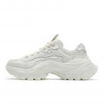 FILA Sofia 4 Žuvies kaulo ra&scaron;to batai Modernios mados Universalūs Patogūs Laisvalaikio Moteri&scaron;ki sportbačiai Balti Sidabriniai F12W521301FCM 38