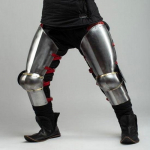 Rankų darbo viduramžių kojų komplektas Plieninė kojų apsauga &Scaron;arvų kostiumas, Viduramžių riterio kojų &scaron;arvai Larp Cosplay blauzdų &scaron;arvai, Rekonstrukcijos dovanų daiktas.