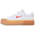Nike Court Legacy Lift moteri&scaron;ki sportbačiai FV5526-103 (balti, guminiai, geltoni, burinės spalvos), raudoni. 35.5 balta