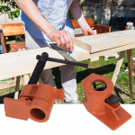 1 2 inch Pipe Clamp Jaws Vise Fixture Set Woodworking Tool Kit