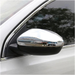 2012-19 Peugeot 208 kairės pusės keleivio durų &scaron;oninio veidrodžio dangtelis dėklas chromuotas