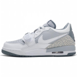 Air Jordan Legacy 312 Low GS Vilko Pilka Balta Vėsiai Pilka Vaikams Sportbačiai Balta-Vėsiai Pilka CD9054-005 35.5