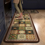 Virtuvė Grindų Kilimėlis Miegamasis Svetainė Ilga lova Kilimėlis Prie&scaron;kambaris Mink&scaron;tas Skalbiamas Kilimas Neslysta Vonios Įėjimo Kilimėlis 60cmx200cm 1pc