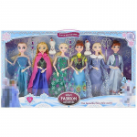 Elsa Anna Barbie lėlės dovanų rinkinys 5 sąnariai 11 sąnarių i&scaron;manioji lėlė mergaičių žaislas dovana 5