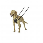 Harnais pour chien - HALTI - No Pull Harness - Taille Moyen - Couleur Noir - Utilisation Ext&eacute;rieure juoda