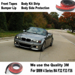Lyudmila automobilio buferio lūpų / kėbulo komplektas BMW 3 M3 E30 E36 E46 E90 E91 92 E93 Priekinės juostos Galinis sijonas Spoileris Deflektorius Guma
