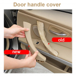 Interior Door Pull Handle Car Inner Door Handle Panel Pull Trim Cover For BMW 3 series E90 E91 E92 316 318 320 325 328 Beige left