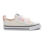 Converse Chuck Taylor All Star EasyOn žemi 'Butterflies' 23 &scaron;velni smėlinė