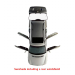 Automobilio saulės skydelis Land Rover Freelander 2 L359 Land Rover LR2 2007~2015 Automobilio saulės skydelis Priekinis stiklas Privatumo apsauga Langas Apsauga nuo UV Rear Windshield