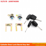 Peugeot 107 Citroen C1 Toyota Aygo Automobilio Cilindrinis Durų Užraktas Cilindras Raktų Komplektas 05-14 9170.Y8 1608746380 9135S2 9136.T0