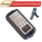 Įkraunama ličio baterija, skirta Intermec EDA60K CK65 CK70 CK71 CK75 CK3 CK3R CK3X CK65-BTSC CK3A1 CK3C1 1001AB01 AB17 AB18 318-046-001 Baterija black