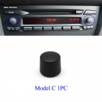 Automobilio priekinio skydelio multimedijos radijo CD grotuvo garsumo sukamojo mygtuko dangtelis BMW 1 3 serijai E90 E81 E82 E87 E88 2005-2012 Model C