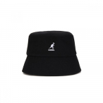 KANGOL Medvilnės tvilas Juodas Linton 4479 M