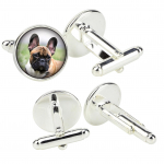 Prancūzų buldogas, Frenchie - sąsagos dėžutėje, rankų darbo papuo&scaron;alai, &bdquo;Art-Dog&ldquo; prekės ženklo produktas