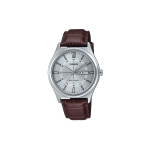 CASIO Vyri&scaron;kas standartinės serijos sidabrinis laikrodis MTP-V006L-7C MTP-V006L-7C Silver Dial gray