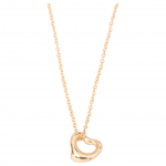 Tiffany & Co. Elsa Peretti&reg; Atviros &scaron;irdies klasikinė 18K aukso grandinėlė Moteri&scaron;ka grandinėlė GRP06560 Box,7mm