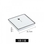 Kūrybingas sauso ledo dūmų indas Keraminis &scaron;altas patiekalų padėklas Sashimi sauso ledo lėk&scaron;tė Stalo reikmenys Sushi keptuvė Charakteringi vie&scaron;bučio stalo reikmenys